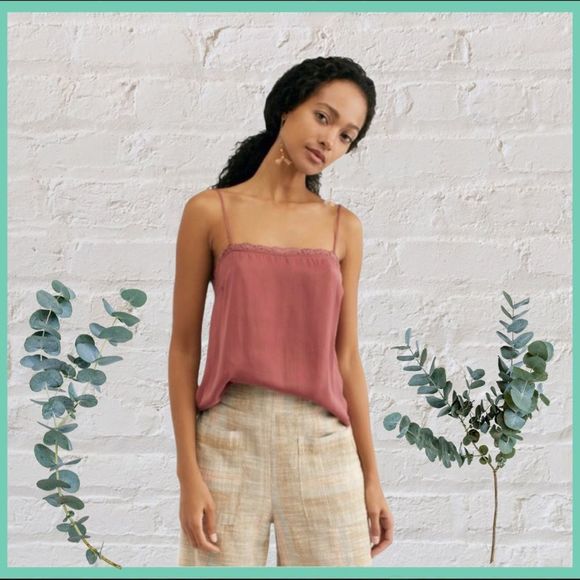 NWT, LAST ONE Intimately Free People Beyond Me Cami in Deep Red - XS - Picture 2 of 4